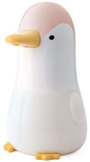 400Ml Automatische Inductie Schuimende Zeep Dispensers Infrarood Sensor Controle Keuken Hand Wasmachine Badkamer Zeepdispenser roze