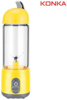 400Ml Elektrische Juicer Mini Huishouden Automatische Blender Juicer Machine Usb Oplaadbare Juicer Baby Voedingssupplement Machine