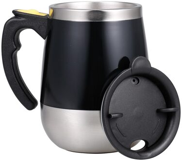 400ml Self Stirring Coffee Milk Mug Cup Electric Stainless Steel Automatic Self Mixing Spinning Home Office Travel Mixer Cup