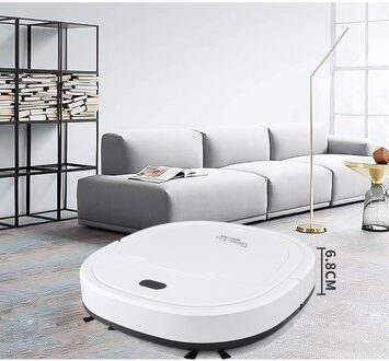 400Ml Smart Robot Stofzuiger Usb Oplaadbare Vuilnisbak Auto Veegmachine