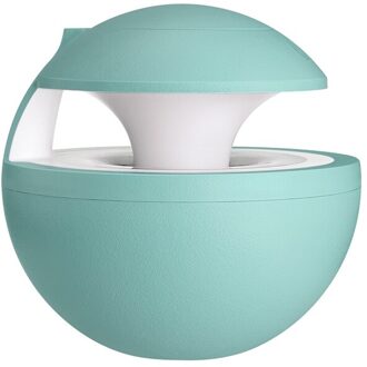 400Ml Ultrasone Luchtbevochtiger Thuis Auto Aroma Licht Shimmer Projectie Backlight 6in1 Usb Led Luchtbevochtiger Diffuser Air Purifier Blauw