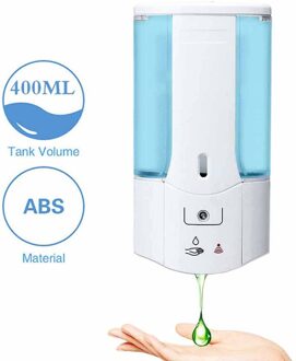 400Ml Wall Mounted Automatische Zeepdispenser Infrarood Inductie Smart Zeepdispenser Voor Keuken Badkamer Dispenser Thuis