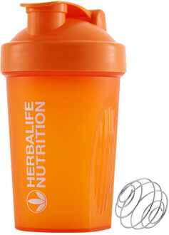 400Ml Wei-eiwit Gemengde Fles Sport Fles Fitness Hall Draagbare Plastic Fles Outdoor Sport Schudden Fles Thuisgebruik oranje