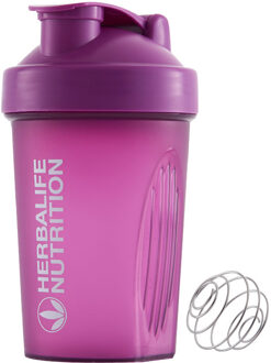 400Ml Wei-eiwit Gemengde Fles Sport Fles Fitness Hall Draagbare Plastic Fles Outdoor Sport Schudden Fles Thuisgebruik paars