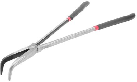 400Mm/16in Extra Lange Handvat Neus Tang 90 Graden Schuine Kaken Gebogen Neus Reparatie Tools