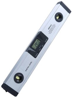400Mm Waterpas Digitale Lazer Niveau Heerser Hoek Gauge Finder Horizontale Verticale Cross Lijn Lazer Leveler
