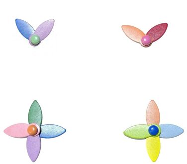 400pcs Mix Kleur Klink Scrapbooking Sloten Knoppen DIY Brads Ankers Versiering Fotolijst Roterende Diy Accessoires