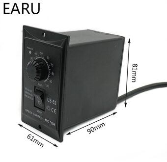 400W Ac 220V 50/60Hz Motor Speed Pinpoint Regulator Controller Us-52 Vooruit En Achteruit motor Gouverneur Voor Machine Pomp Diy