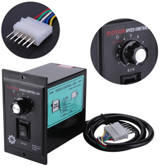 400W AC 220V Motor Speed Controller for ac Motor Digital Adjustable Stepless Motor Speed Regulator 0-1450rpm Speed Controller