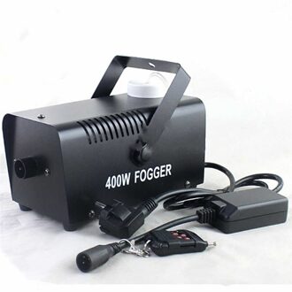400W Draadloze Afstandsbediening Rookmachine Dj Disco Party Stage Fog Machine/Rook Thrower/Verneveling Desinfectie Machine afgelegen controle
