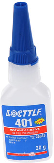 401 Rapid Fix Instant Fast Adhesive Quick Dry Universal Glue 20g Bottle Stronger Super Glue Multi-Purpose Jewelry Stone