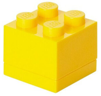 4011 Mini Brick Box 2x2 geel