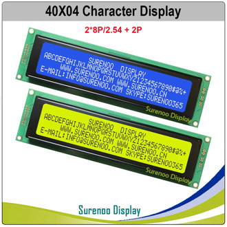 404 40X4 4004 Character LCD Module Display Screen LCM Yellow Green Blue with LED Backlight