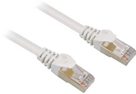 4044951015030 - Netwerkkabel - RJ45 - 0.25 m - Wit