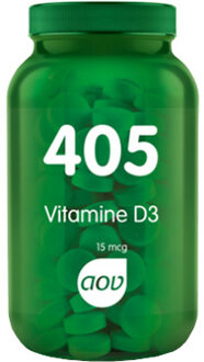 405 Vitamine D3 (15 mcg) 180 tabletten - Vitaminen - Voedingssupplementen