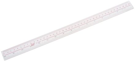 40Cm 16 Inch Lengte Maatregel Clear Plastic Straight Edge Liniaal