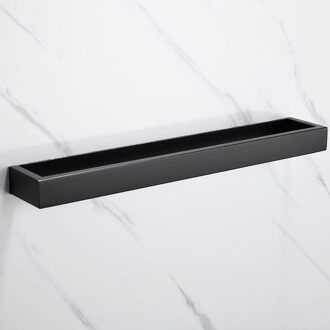 40Cm Badkamer Rvs Handdoekenrek Washandje Washandje Houder Zelfklevende Thuis Keuken Benodigdheden zwart 1