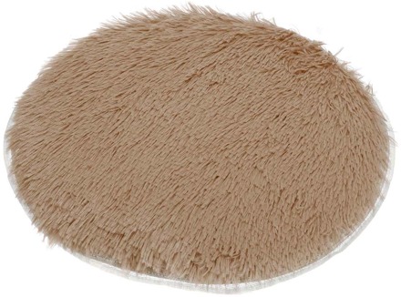 40Cm Dieren Bed Heater Mat Verwarming Pad Goede Kat Hond Bed Lichaam Winter Warmer Tapijt Huisdier Pluche Elektrische Deken verwarmde Seat Donker Kaki