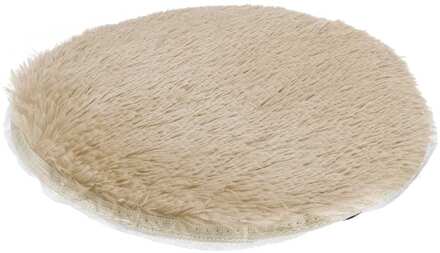 40Cm Dieren Bed Heater Mat Verwarming Pad Goede Kat Hond Bed Lichaam Winter Warmer Tapijt Huisdier Pluche Elektrische Deken verwarmde Seat Licht Geel