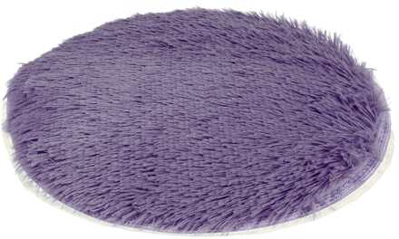 40Cm Dieren Bed Heater Mat Verwarming Pad Goede Kat Hond Bed Lichaam Winter Warmer Tapijt Huisdier Pluche Elektrische Deken verwarmde Seat pruim