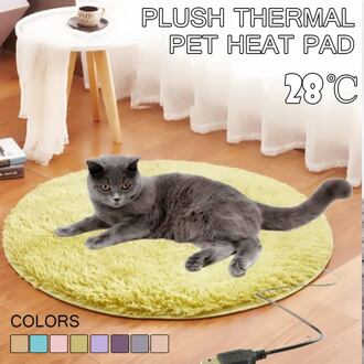40Cm Dieren Bed Heater Mat Verwarming Pad Goede Kat Hond Bed Lichaam Winter Warmer Tapijt Huisdier Pluche Elektrische Deken verwarmde Seat