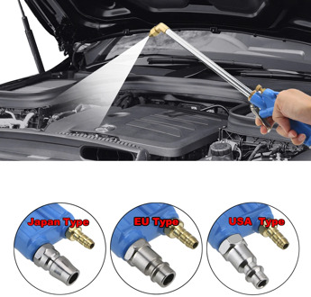 40cm High Pressure Washer Car Engine Oil Engine Water Gun Cleaning Tool Pneumatic Generator Tornador Karcher Aluminum Alloy