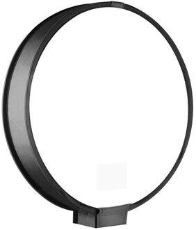 40Cm Ronde Universele Portable Speedlight Softbox Flash Diffuser Op-Top Soft Box Voor Camera