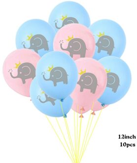 40Inch Folie Nummer Een Air Helium Ballon Figuur Babyshower Gelukkig 1st Verjaardagsfeestje Cartoon Decoraties Kids Ballonnen Roze Blauw 7