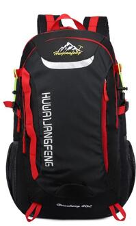 40L Waterdichte Rugzak Sport Bag Voor Wandelen Reizen Bergbeklimmen Rotsklimmen Trekking Camping Tassen Voor Vrouwen Mannen Mochila zwart