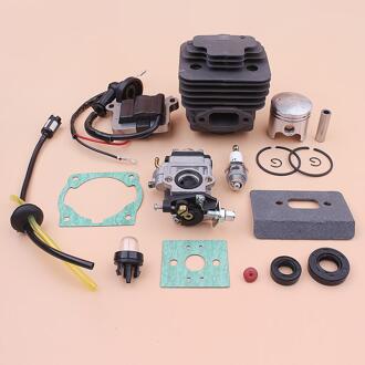 40mm Cilinder Carburateur Bobine Zuiger Kit Voor 40-5 CG430 1E40F-5 Pakking Oliekeerringen Brandstof Lijn Primer lamp Trimmer