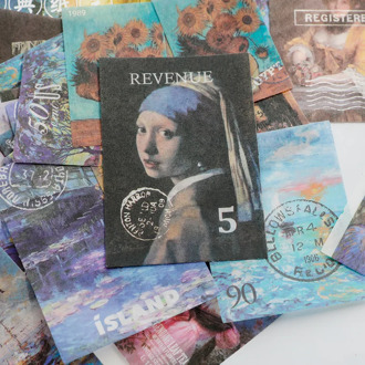 40pcs/1lot Kawaii Stationery Stickers Light and shadow Diary Decorative Mobile Stickers Scrapbooking DIY Craft Stickers