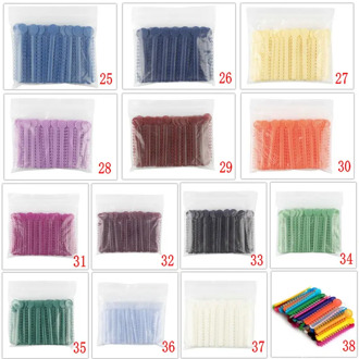 40Pcs Dental Oral Ligature Orthodontics Ties Elastic Rubber Dentist Tools Braces Teeth Adult
