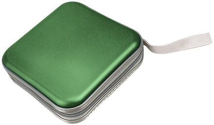 40Pcs Draagbare Disc Cd Dvd Wallet Organizer Case Dozen Houder Cd Mouwen Hard Bag Album Box Gevallen Met rits