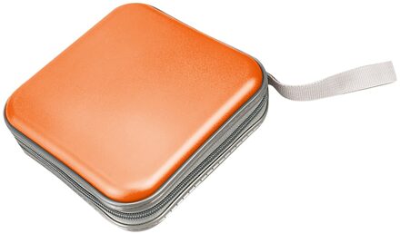 40Pcs Draagbare Disc Cd Dvd Wallet Organizer Case Dozen Houder Cd Mouwen Hard Bag Album Box Gevallen Met rits
