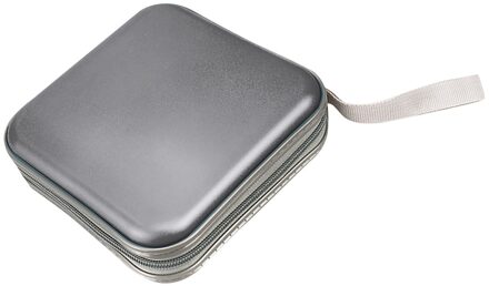 40Pcs Draagbare Disc Cd Dvd Wallet Organizer Case Dozen Houder Cd Mouwen Hard Bag Album Box Gevallen Met rits