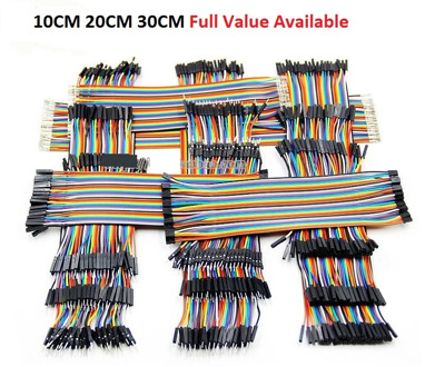 40PCS Dupont Line 10cm/20CM/30CM Male to Male+Female to Male + Female to Female Jumper Wire Dupont Cable for DIY KIT