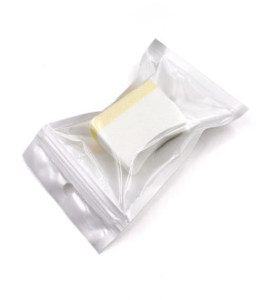 40pcs Eyelash Extension Cotton Pads 3.6cm x 4.6cm Under Eye Paper Patches Sticker Wraps for Grafting Eyelash Makeup Tools