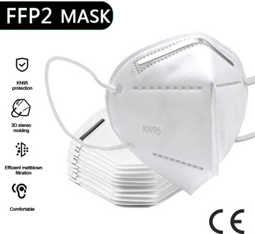 40PCS face mask FFP2 facial masks KN95 filter mask maske protect mask dust FFP2mask mouth mask mascarillas masque tapabocas