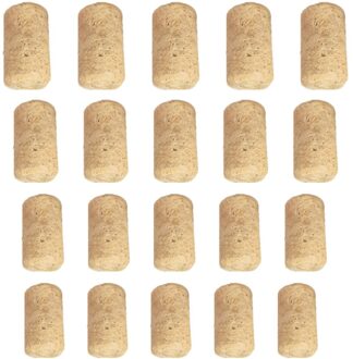 40Pcs Kurk Houten Fles Stoppers Afsluitdeksel Houten Afsluitdeksel Fles Sluiting Fles Accessoire
