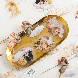 40pcs/lot Kawaii Stationery Stickers Plant flowers Diary Planner Decorative Mobile Stickers Scrapbooking DIY Craft Stickers