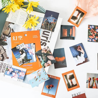 40pcs/pack Ins Style Travel Scenery Stickers Set Scrapbooking Stickers For Journal Planner Diy Crafts Scrapbooking