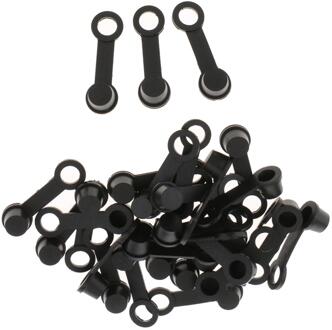 40Pcs Rubber Remontluchter Kleppendeksel Schroef Caps Vet Smeernippel Cap Rubber Stofkap Remontluchter Schroef Caps stofdicht