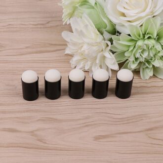 40Pcs Vinger Spons Daubers Schilderen Inkt Pad Stempelen Borstel Craft Case Art Tool