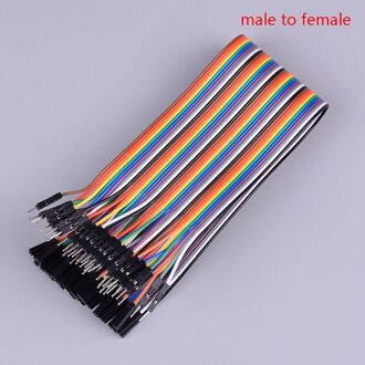 40Pin 30Cm Jumper Wire Dupont Kabel Dupont Lijn Voor Arduino F/F F/M M/M A2