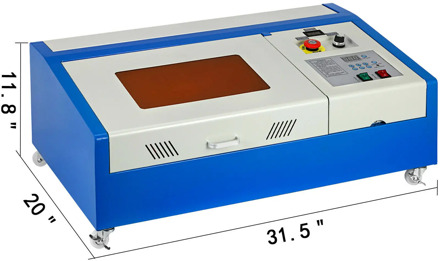 40W CO2 Laser Machine Cutting Machine Laser Engraving Machine Freeshipping EU Warehouse in Stock Special Event