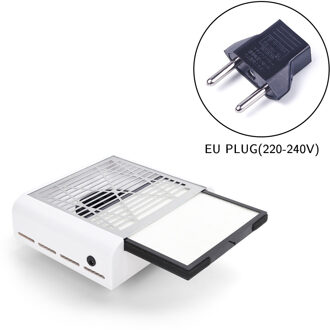 40W Sterke Power Nail Dust Collector Nail Fan Art Salon Zuig Dust Collector Machine Stofzuiger Fan EU plug