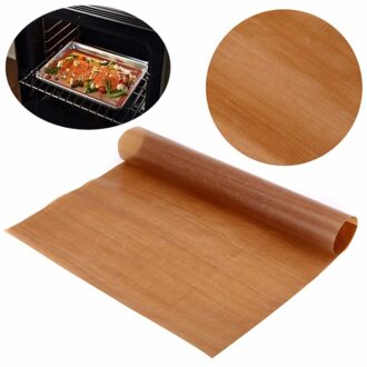 40X30Cm Bakken Mat Hittebestendig Vel Gebak Bakken Oliepapier Hittebestendig Pad Non-stick voor Outdoor Bbq 2