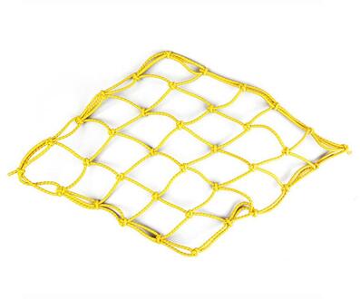 40X40 Cm Motorfiets Vaste Helm Touw Bagage Netto Riem Duurzaam Reflecterende Motocross Reflecterende Helm Kofferbak Netto Universele Geel