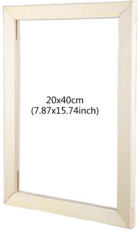 40X50Cm Houten Frame Digitale Olieverfschilderij Diamant Schilderij Diy Combo Frame 2040