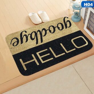 40X60Cm Flanel Indoor Deurmat Rechthoek Anti-Slip Bier Bike Hond Kat Brief Gedrukt Tapijt Tapijt Slaapkamer badkamer Matten